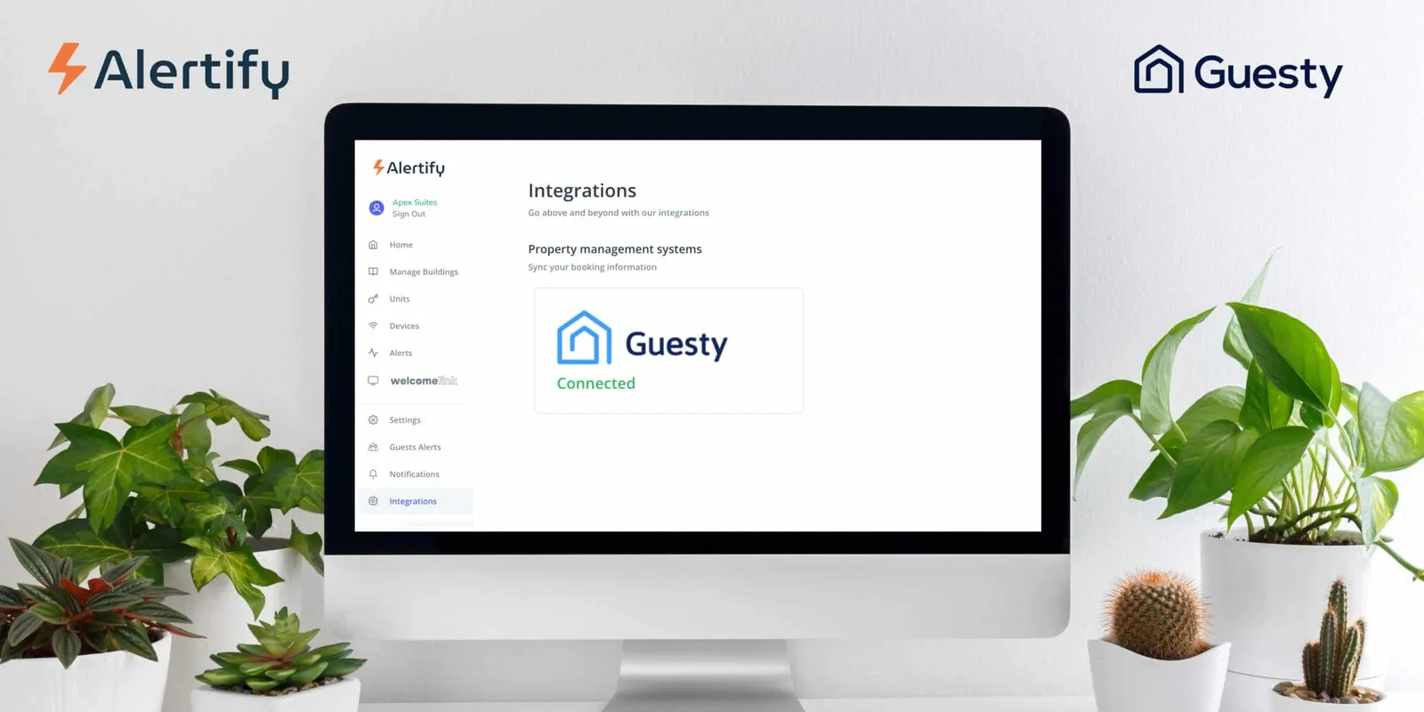 Integración de Guesty con Alertify