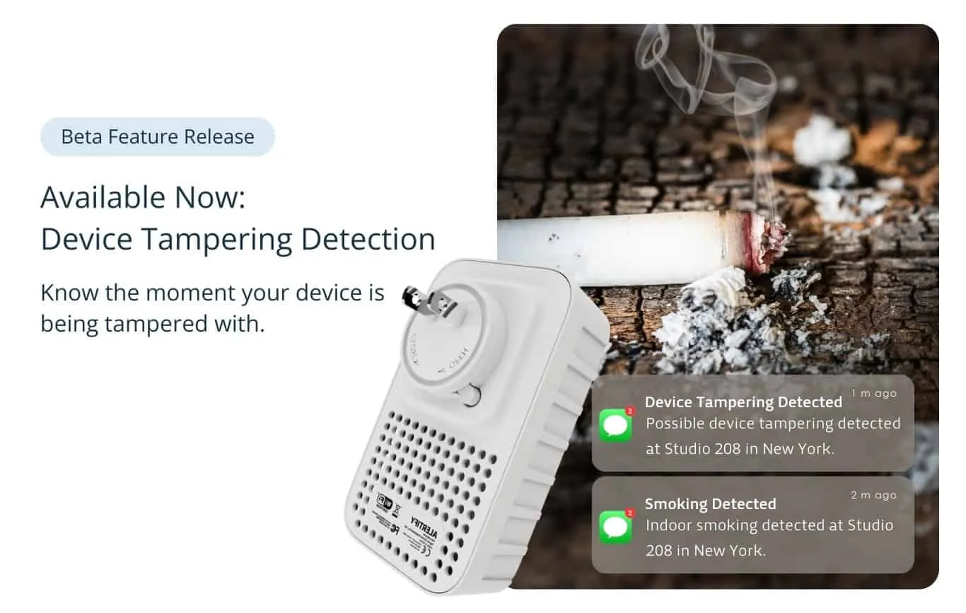 Presentamos la nueva función de detección de manipulación de Alertify